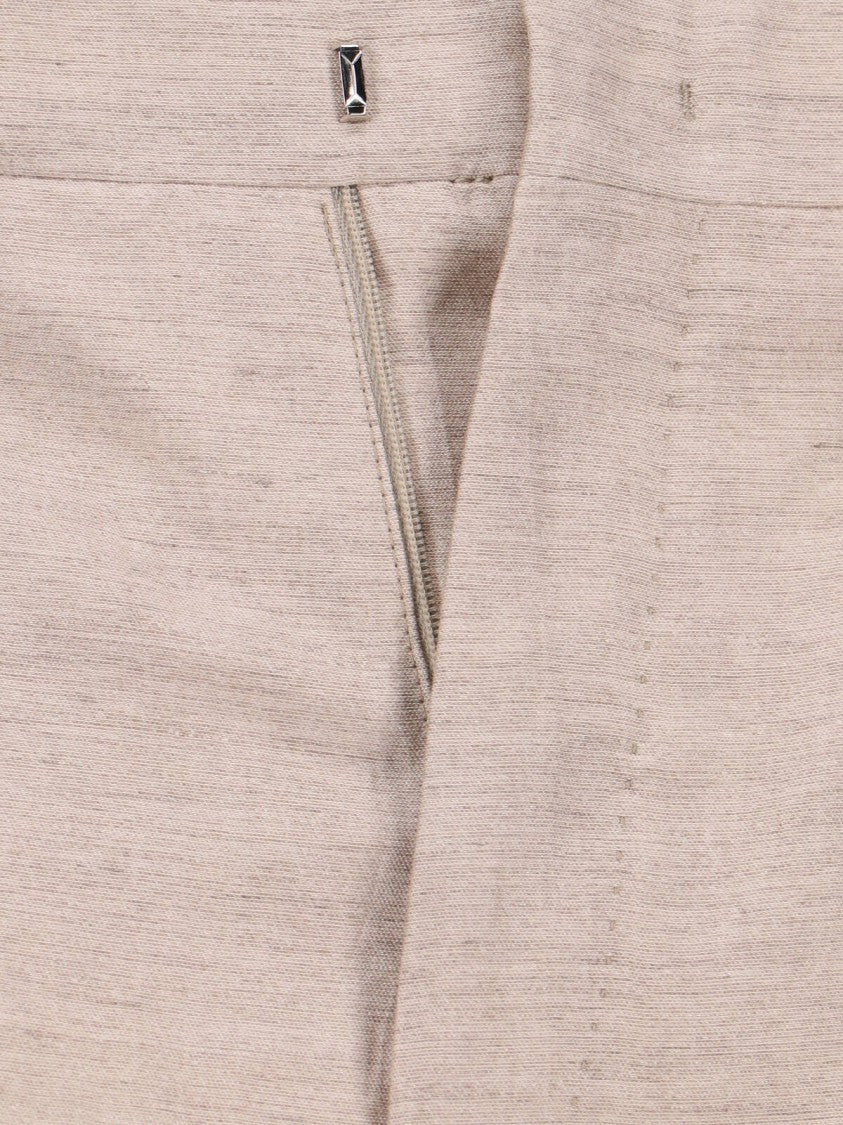 Tagliatore Adrianne Single-Breasted Suit – Beige