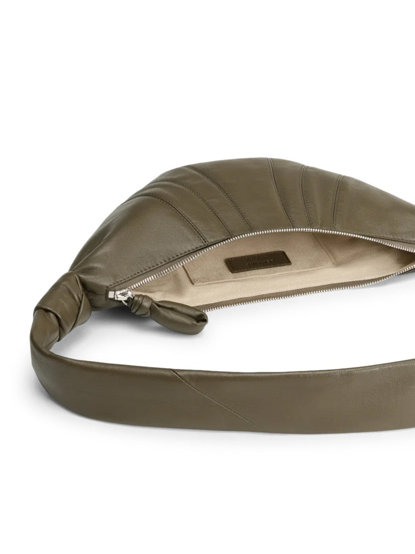 Lemaire Crescent-Shaped Croissant Bag In Smooth Lambskin Leather
