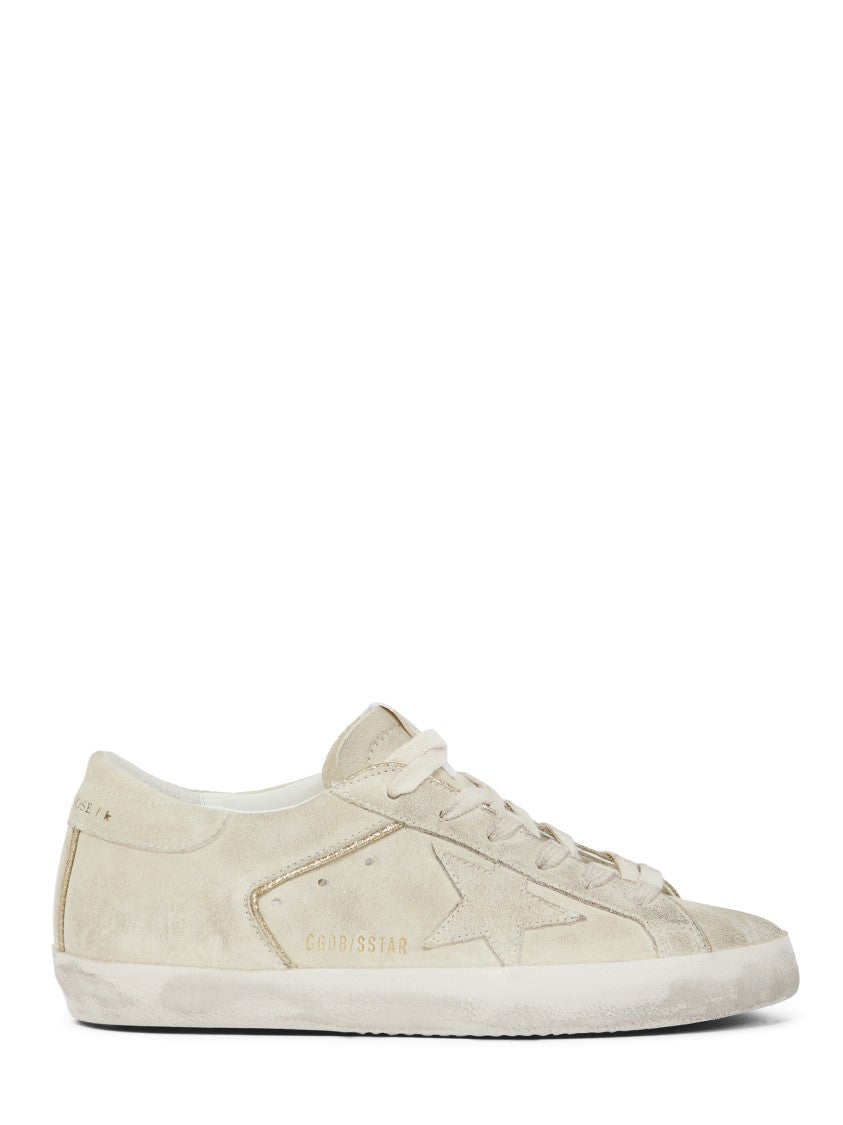 Golden Goose Suede Sneakers With Star Detail