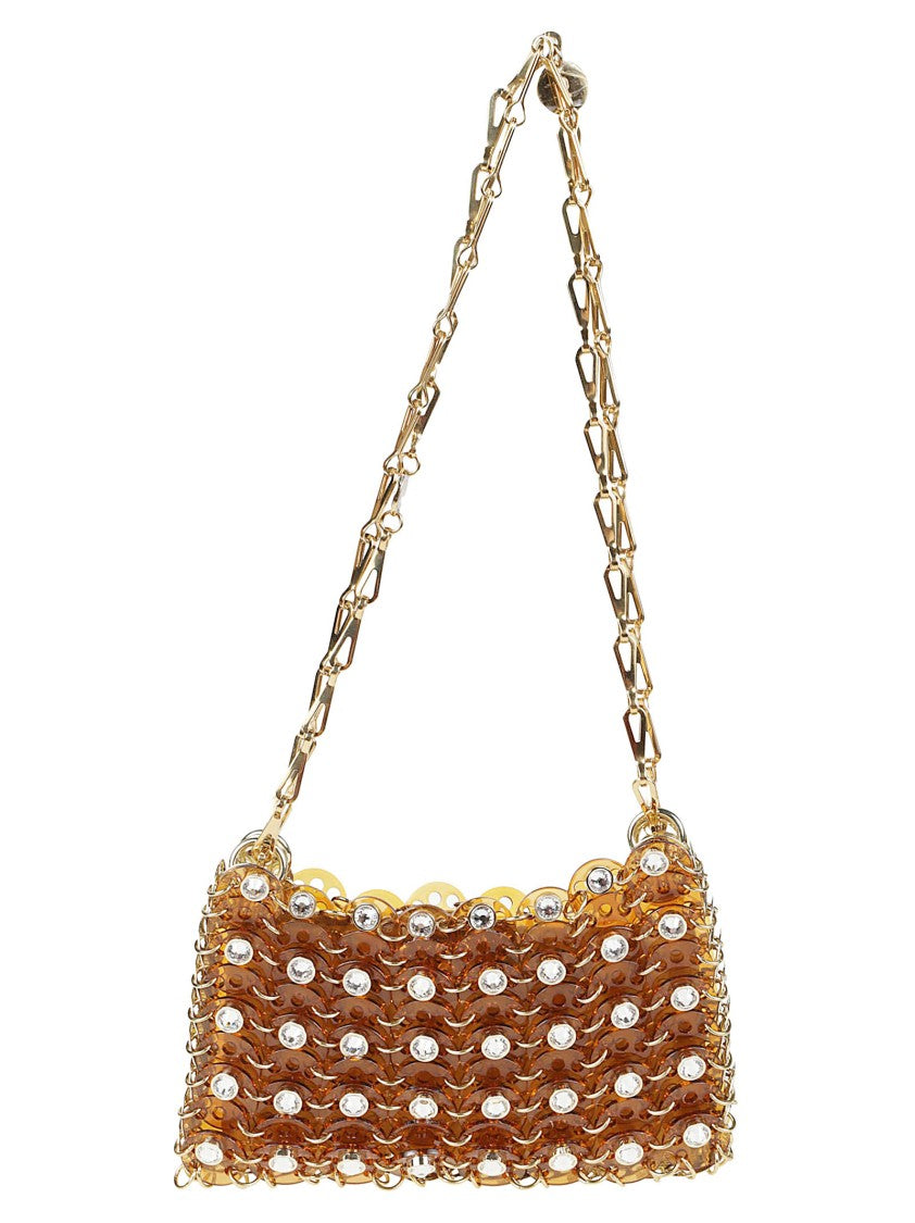Rabanne Amber 1969 Nano Resin Crystal Evening Bag