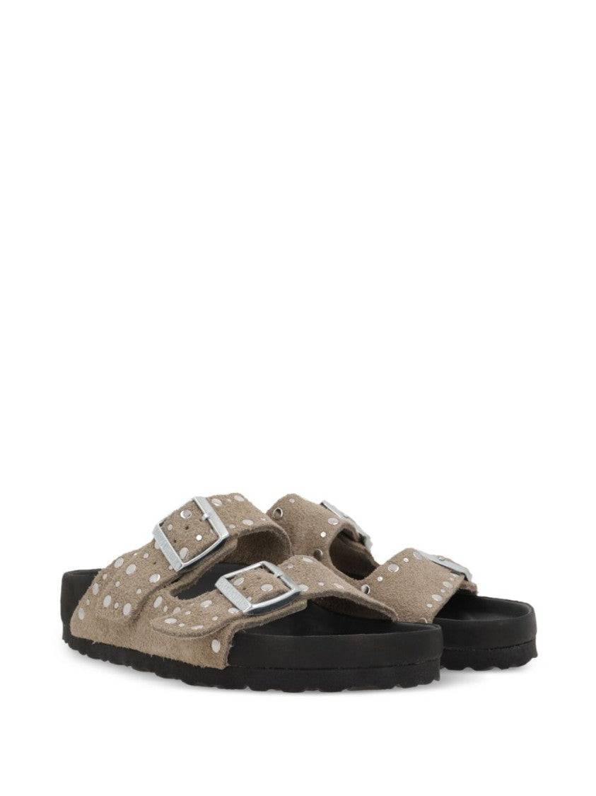 Birkenstock Two-Strap Beige Sandals