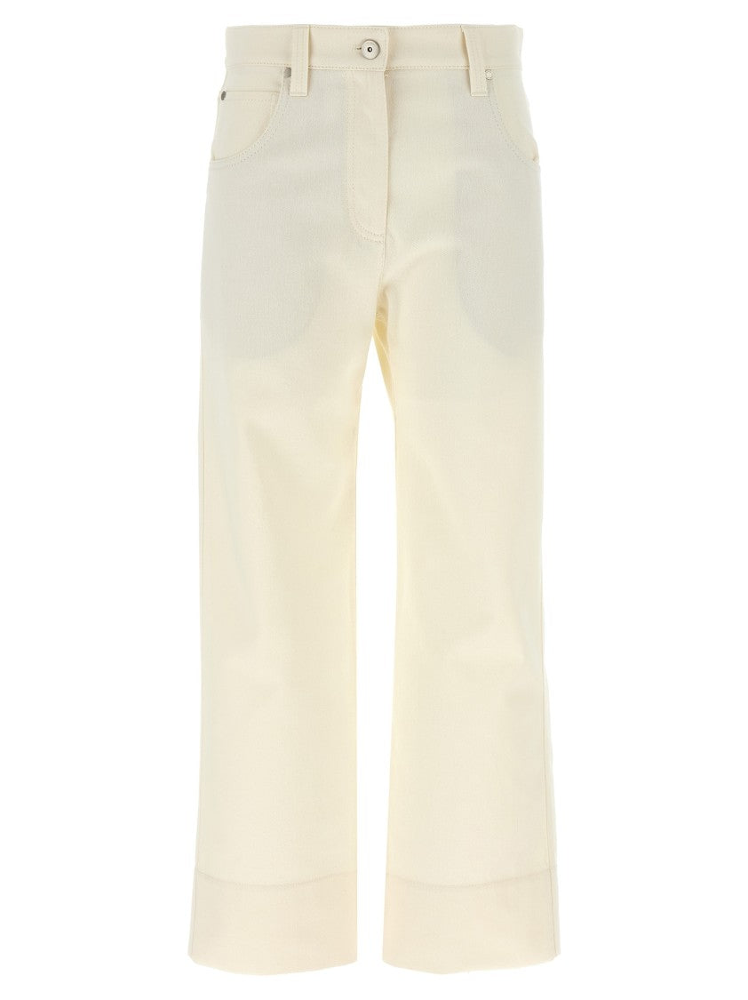 Brunello Cucinelli Monile Crop Pants