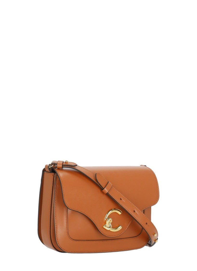Coccinelle Structured Compact Leather C-Me Small Bag