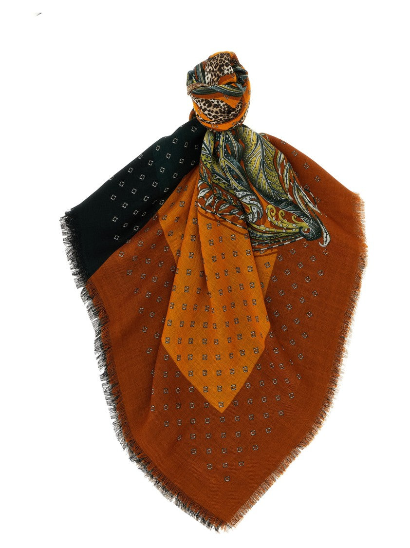 Ferragamo 'Madras' Print Stole