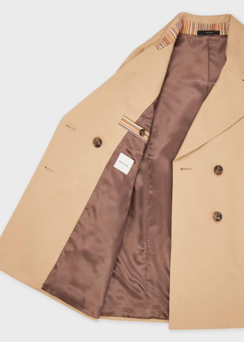 Paul Smith Light Camel Pea Coat