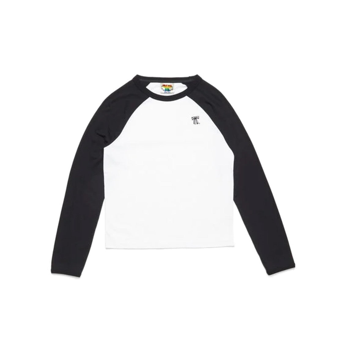 Acne Studios Raglan Sleeve T-Shirt In Soft Cotton-Lycra Blend