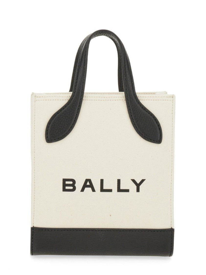 Bally Structured Bag With Detachable Strap And Bold Logo