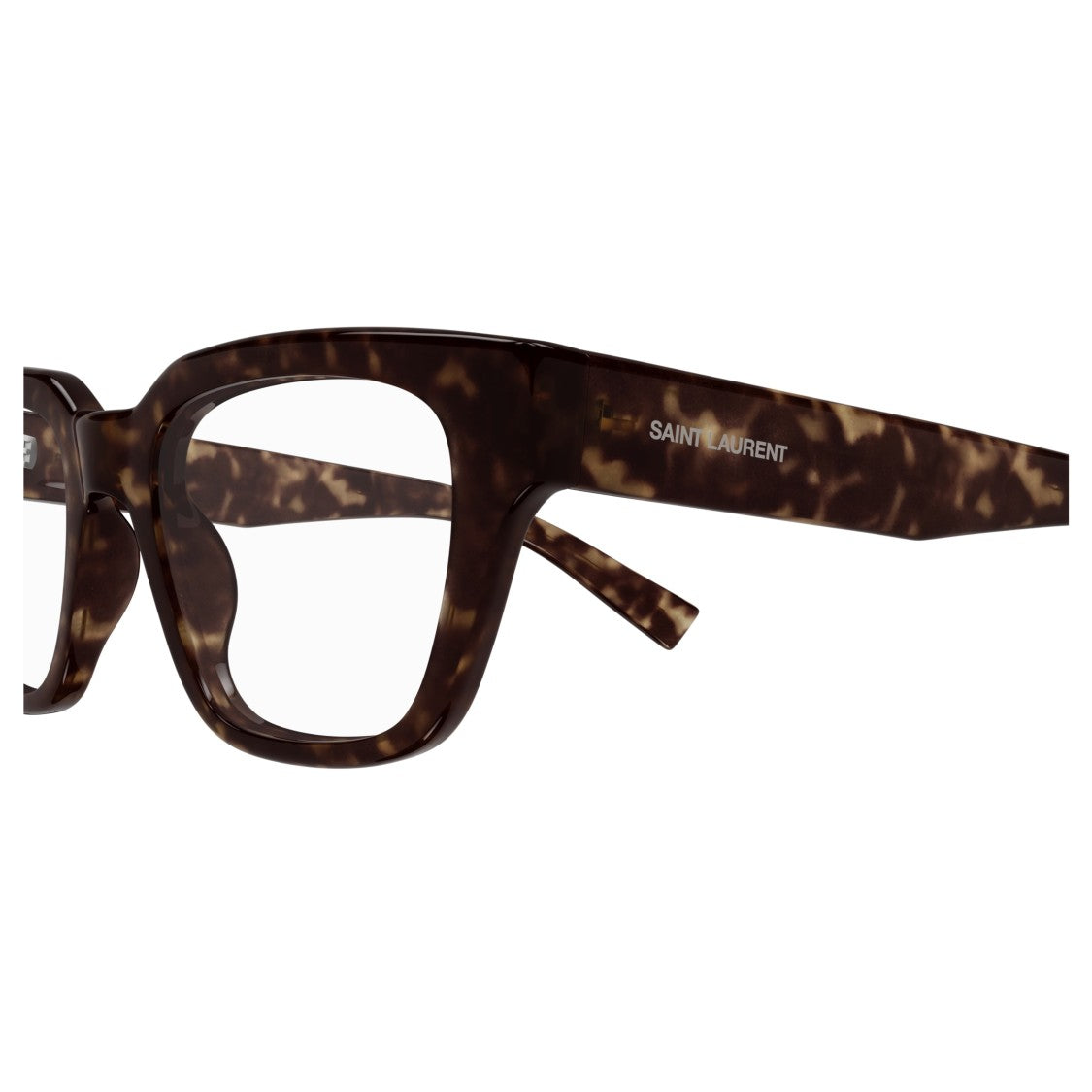 Saint Laurent Sl 804 Oversized Square Tortoiseshell Sunglasses