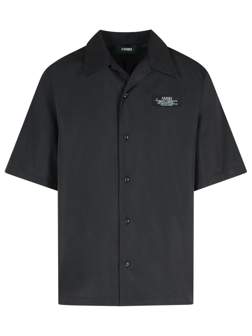 Amiri Spirit' Black Modal Blend Shirt