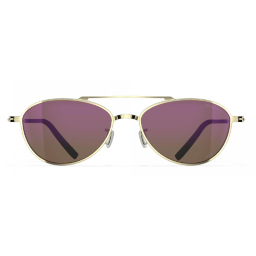Blackfin Bf1039 Mavericks Gradient Purple Lens Sunglasses With Beta-Titanium Frame