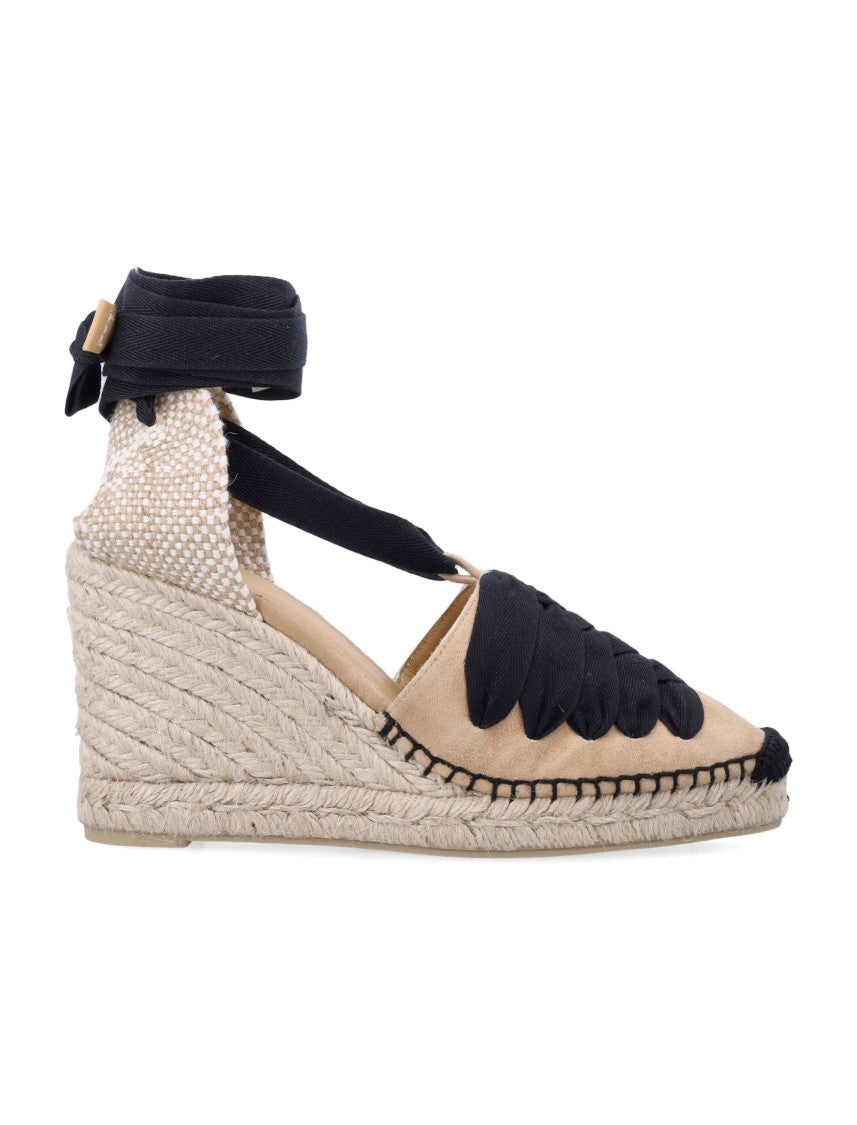 Castaner Critis Suede Juta Wedge Espadrilles