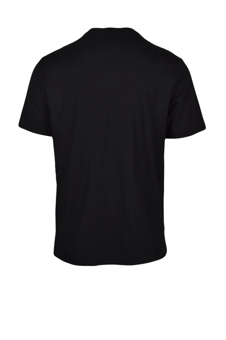 Emporio Armani Black Cotton Men's T-Shirt