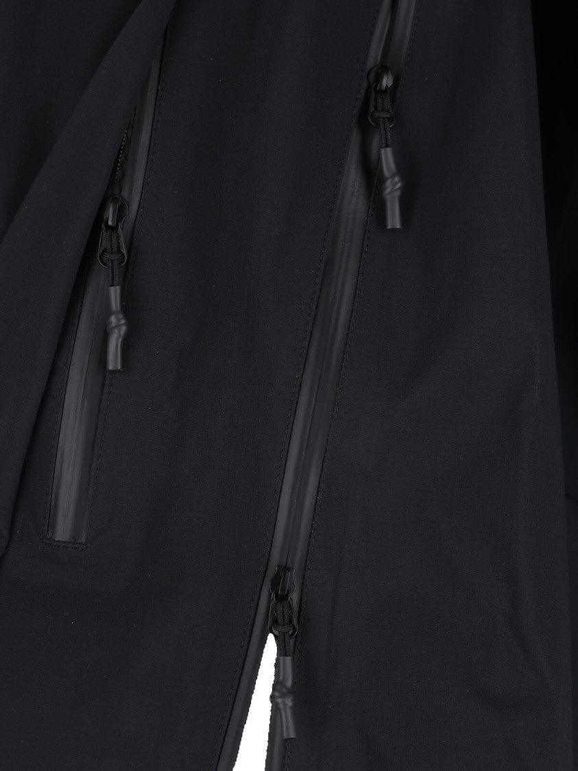 And Wander Black Pertex Shield Waterproof Technical Jacket