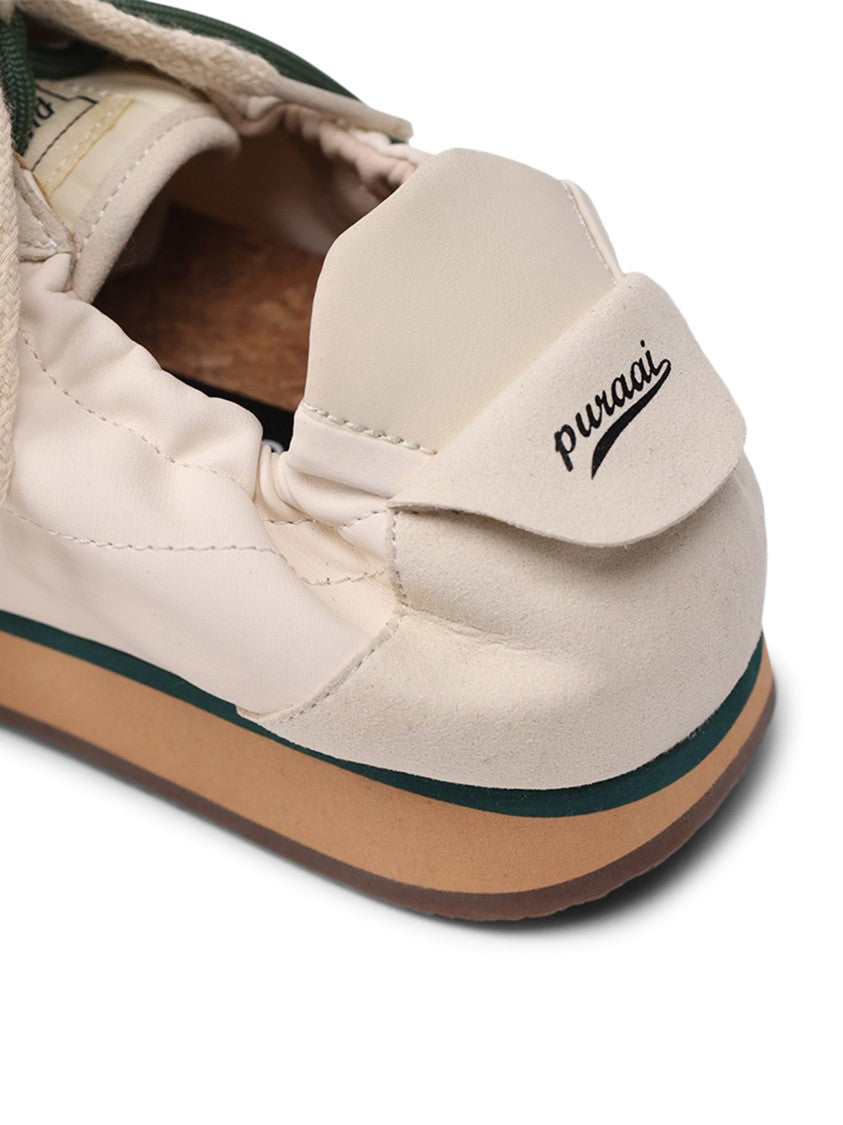 Puraai Stretch Vegan Leather Sneakers