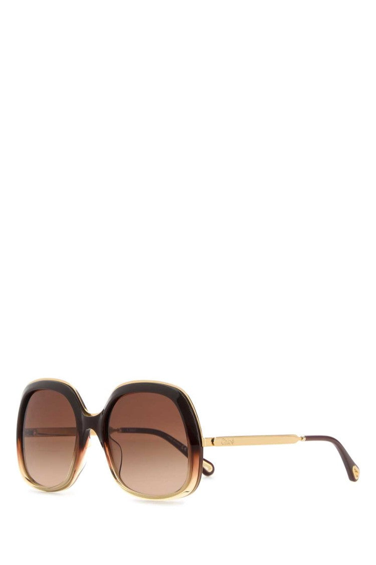 Chloé Brown Acetate Sunglasses