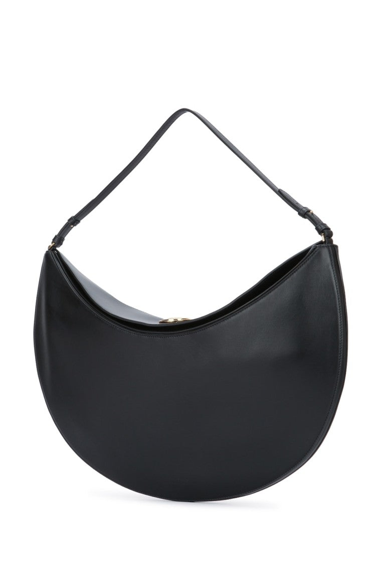 Jacquemus Crescent-Shaped Black Handbag