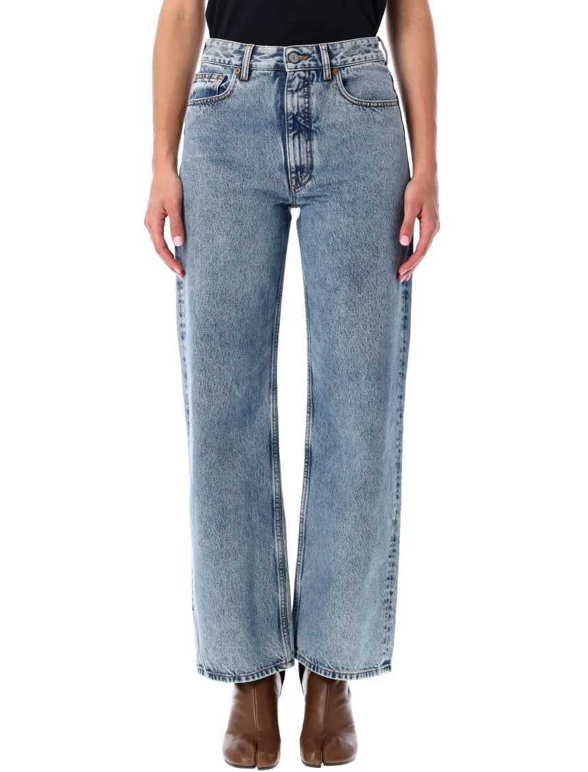 Mm6 By Maison Margiela Straight-Leg Denim Jeans