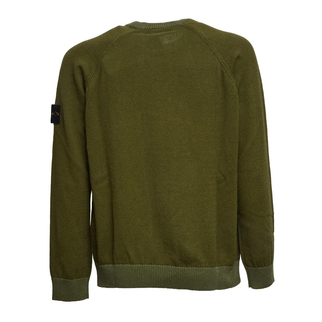 Stone Island Ribbed Cotton Crewneck Sweater