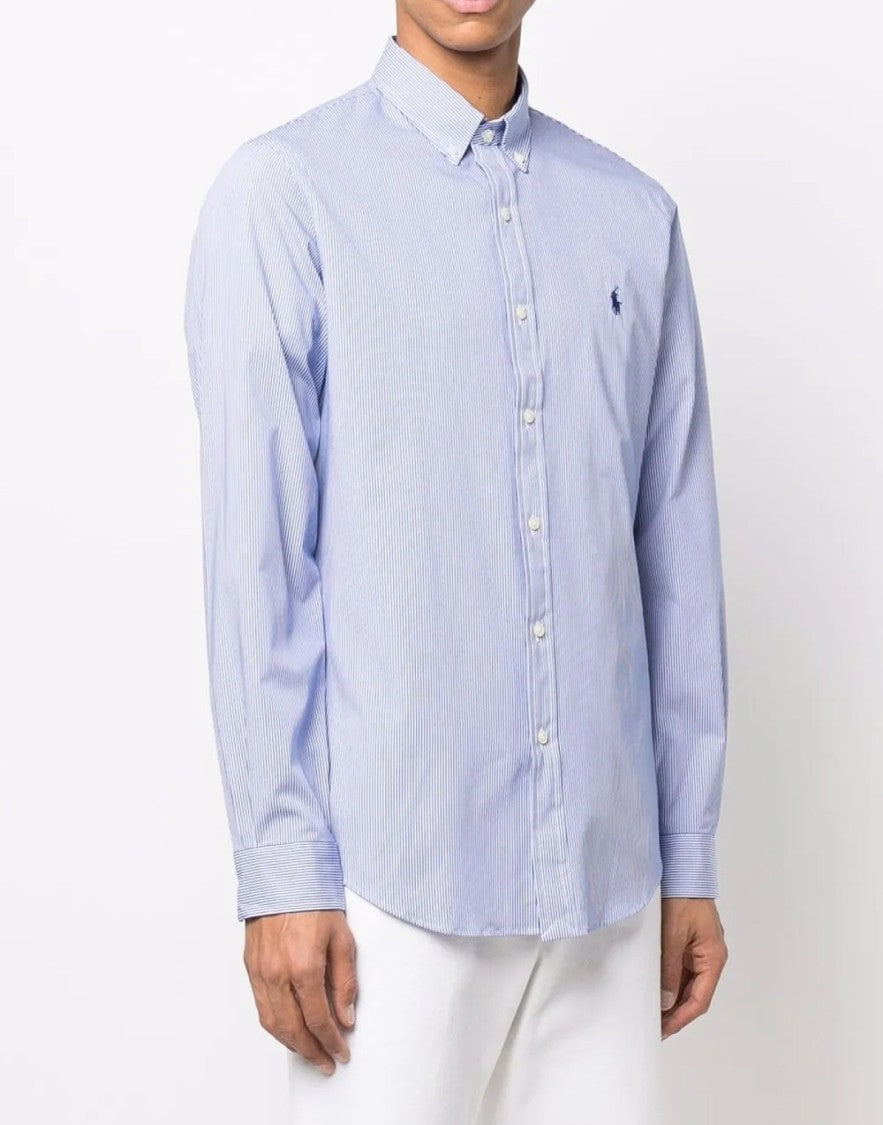 Polo Ralph Lauren Striped Slim Fit Poplin Shirt