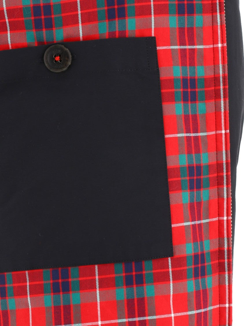 Baracuta Classic Bomber Jacket With Tartan Lining