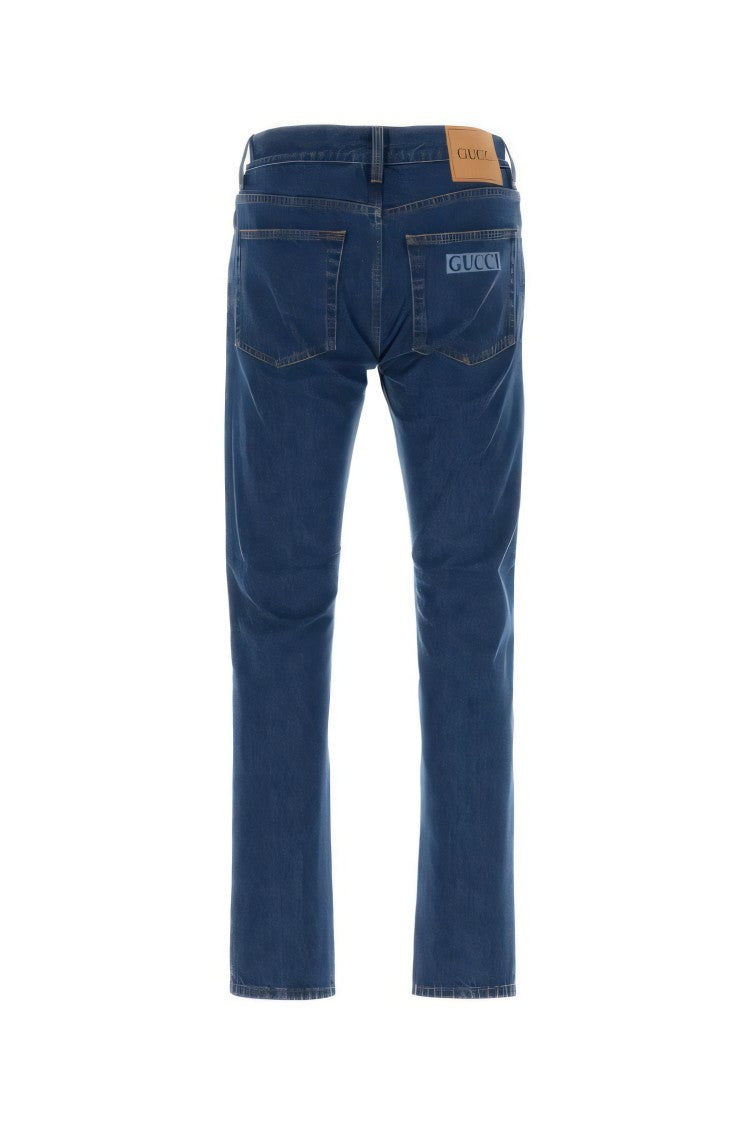Gucci Straight-Leg Denim Pants