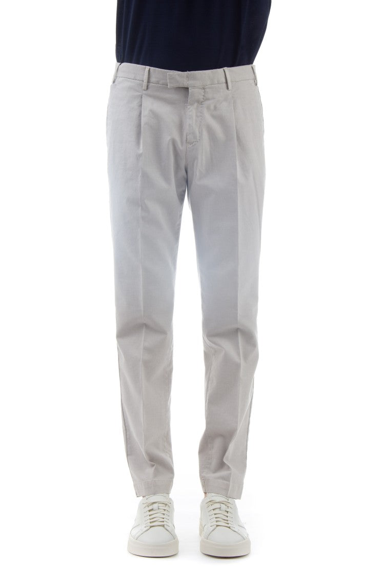 Pt Torino Delave Stretch Cotton Master Fit Trousers