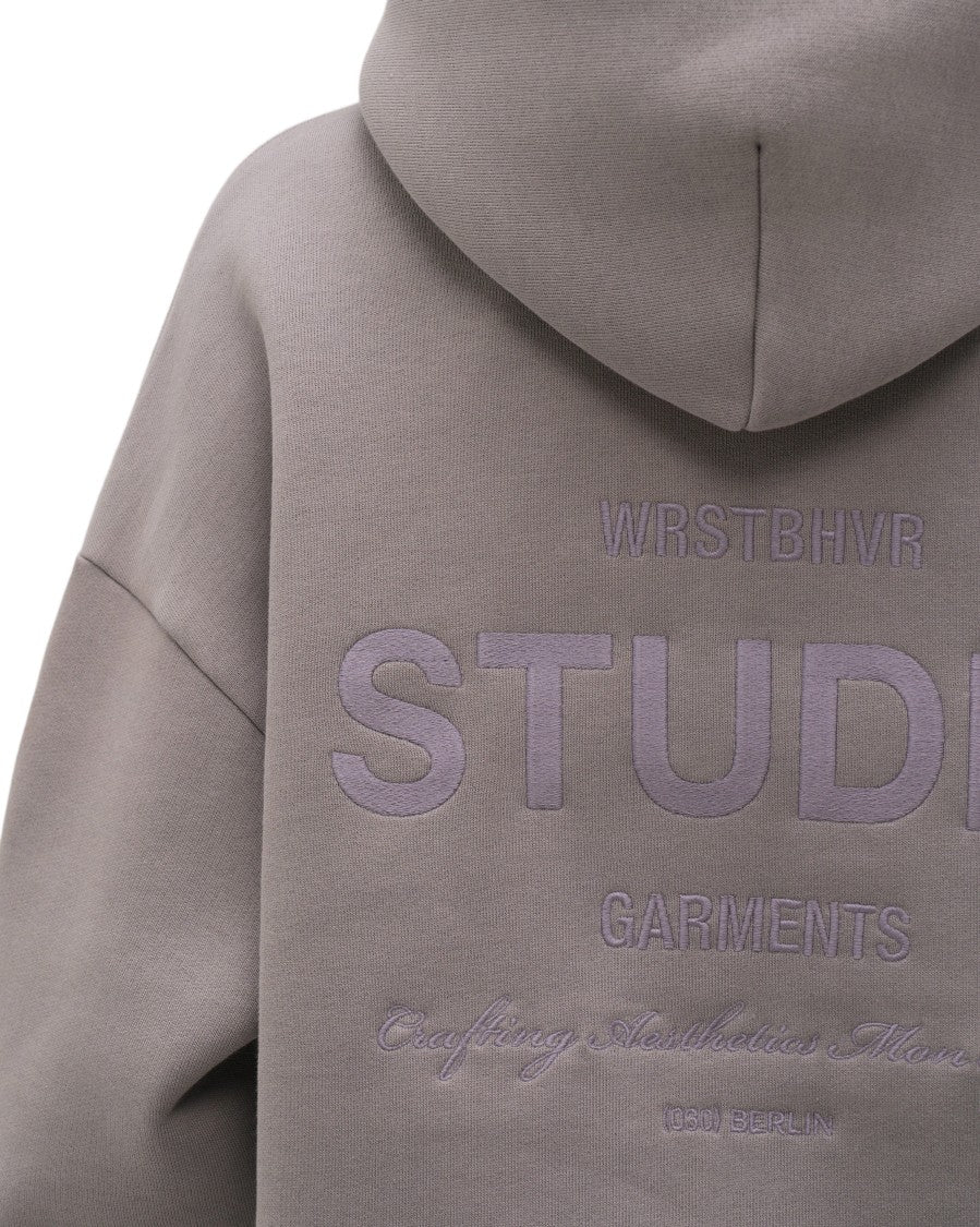 Wrstbhvr Garm V5 Hoodie With Subtle Embroidery And Kangaroo Pocket