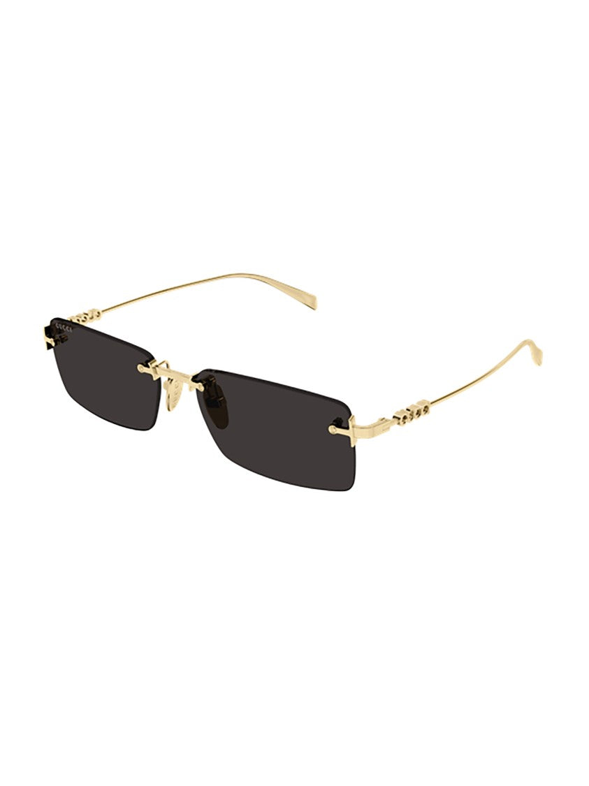 Gucci Rimless Rectangular Sunglasses