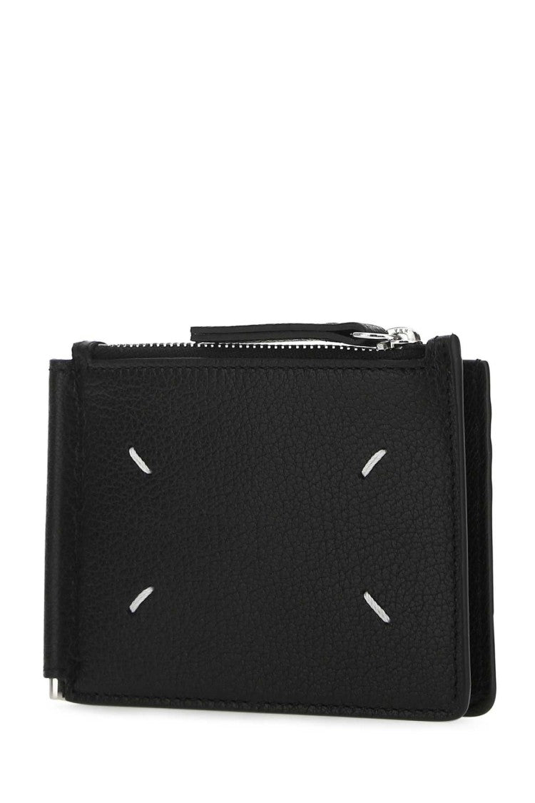 Maison Margiela Black Leather Card Holder