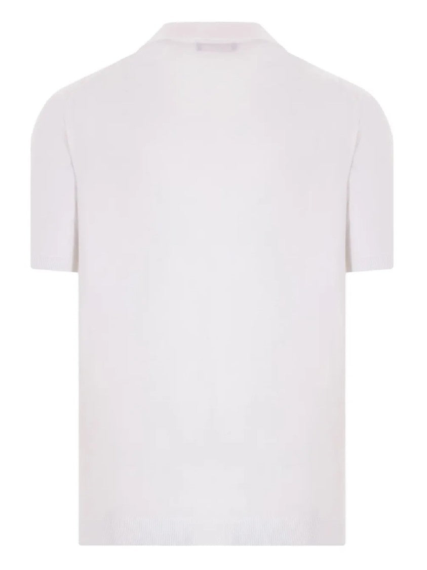 Roberto Collina Short-Sleeved Polo With Classic Collar