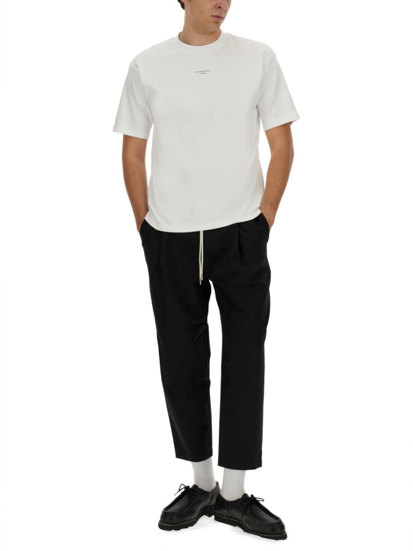 Drôle De Monsieur Relaxed Fit Cropped Pants