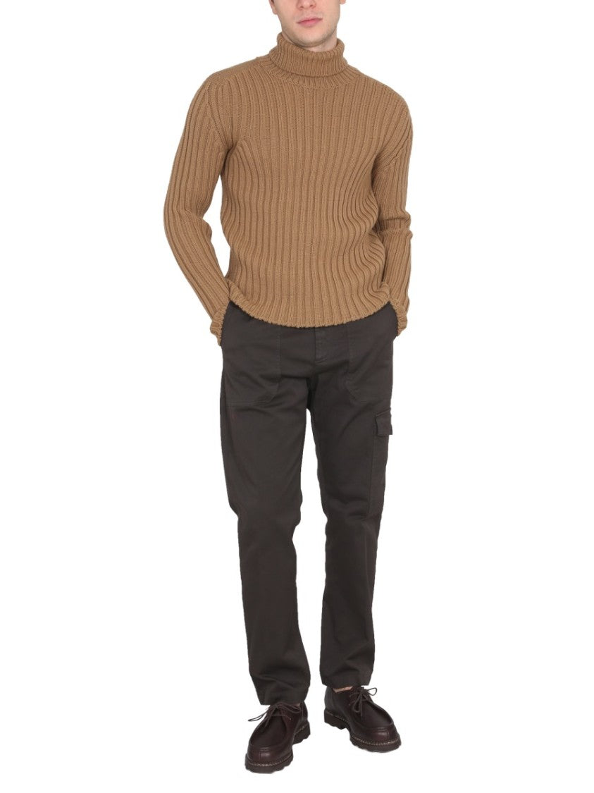 Department 5 Straight-Leg Cargo Pants With Button Closure