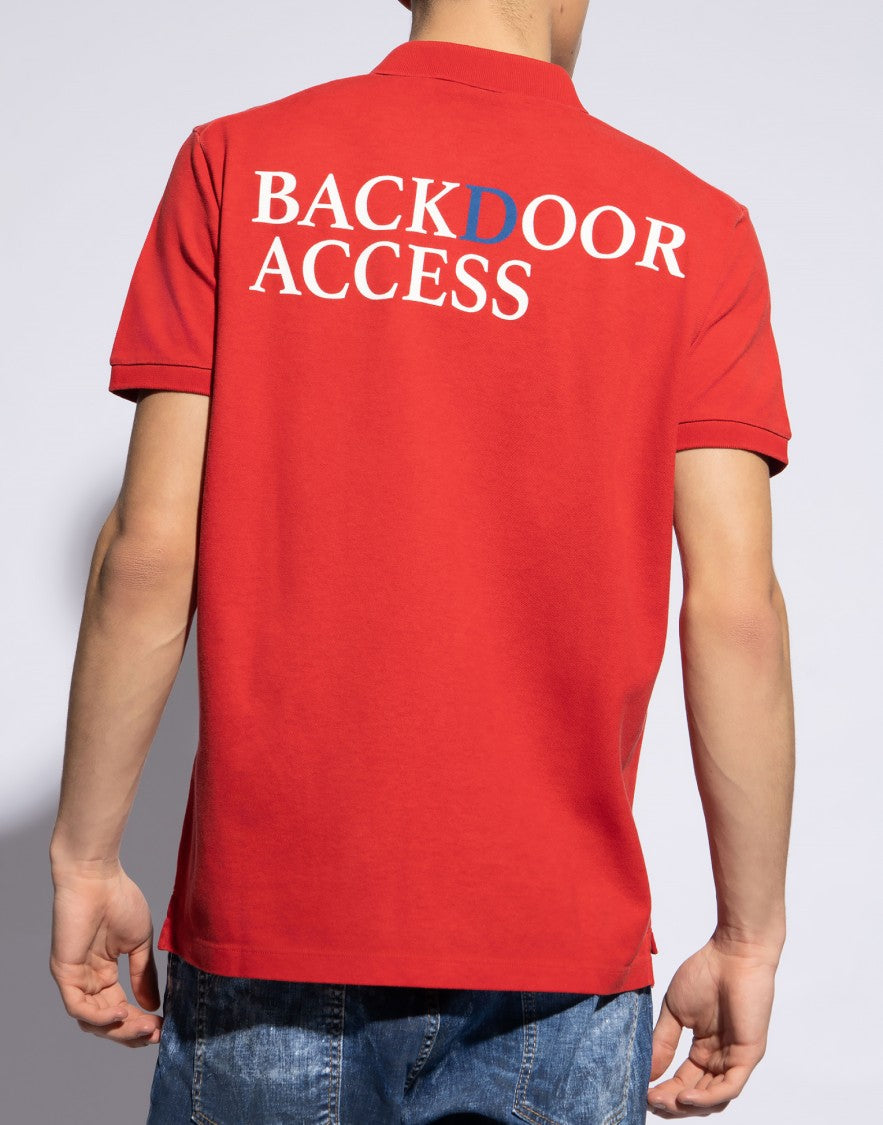 Dsquared2 Tennis Fit Logo Polo Shirt