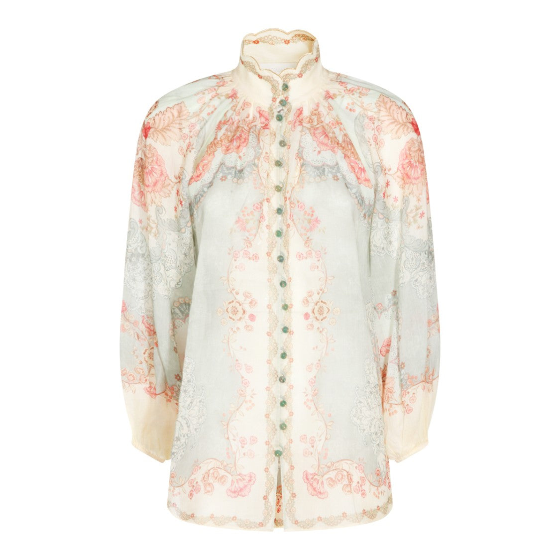 Zimmermann Floral Ramie Shirt