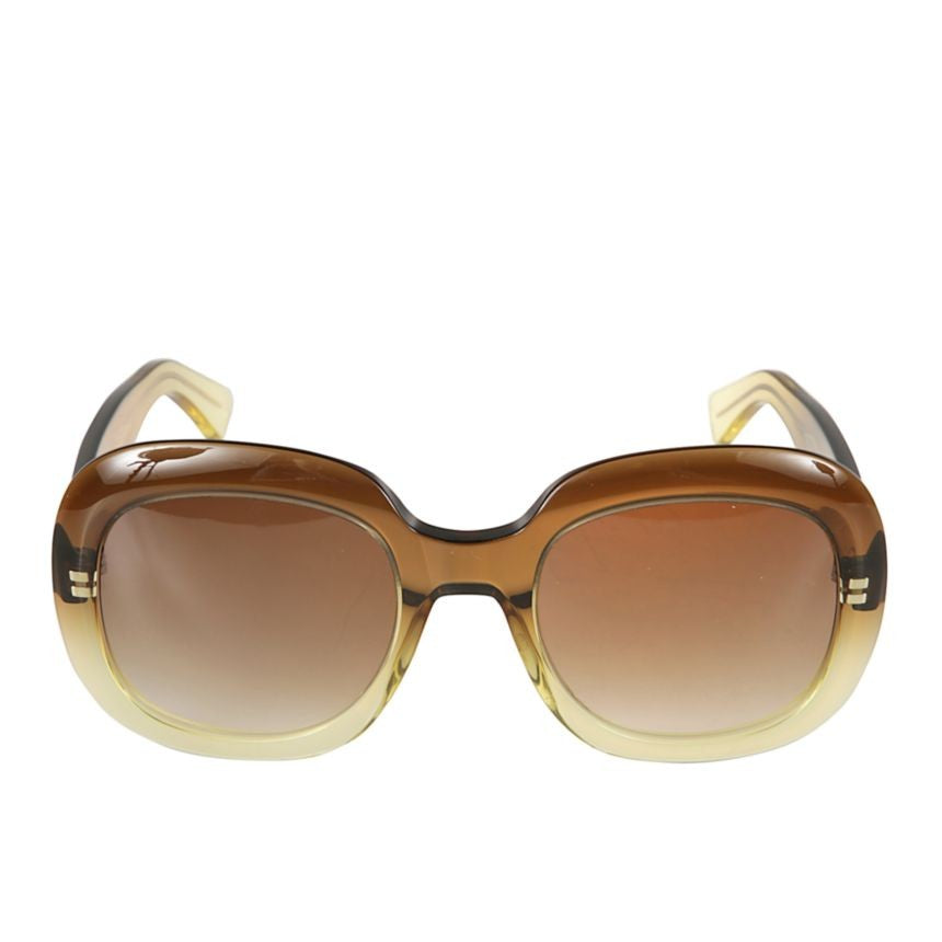 Kador Brigitte Gradient Square Frame Sunglasses With Bold Aesthetic