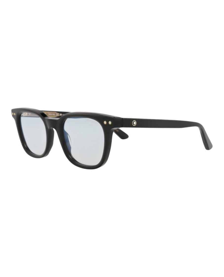 Montblanc Photochromic Round-Frame Recycled Acetate Sunglasses