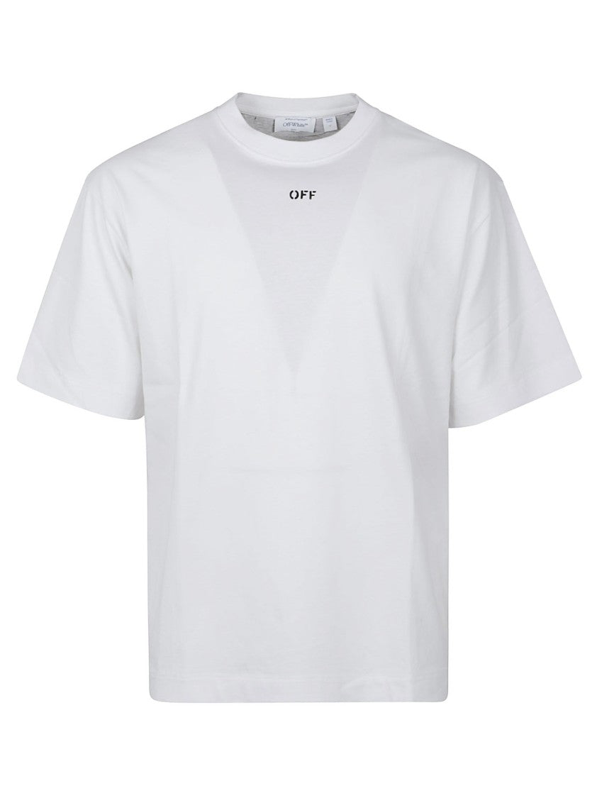 Off-White Relaxed-Fit Graphic T-Shirt With Intersecting Arrows