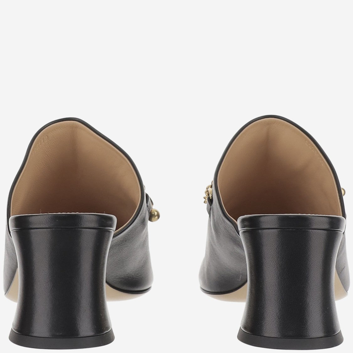 Chloé Leather Mules With Charms