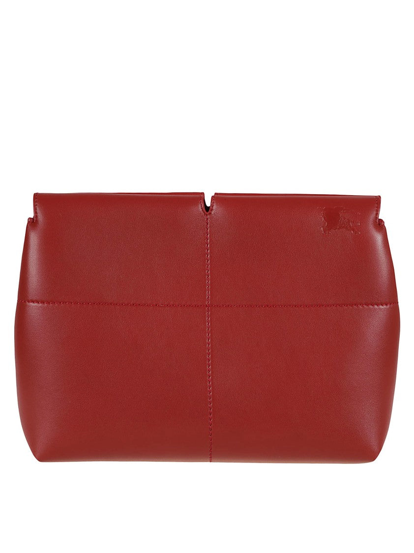 Burberry Structured Smooth Leather Handbag