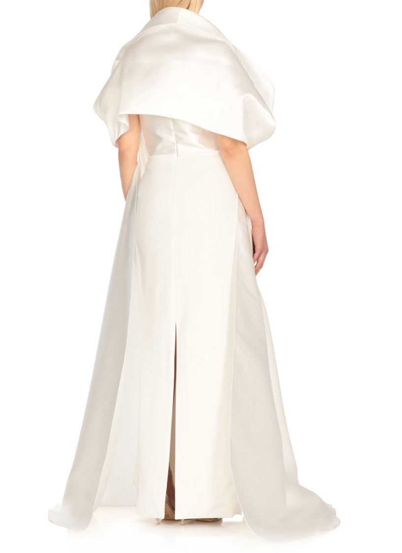 Solace London White Vera Maxi Dress