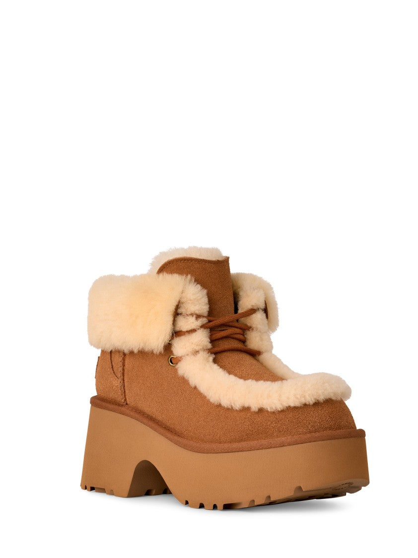 Ugg W Esmee Lace Up Ankle Boots