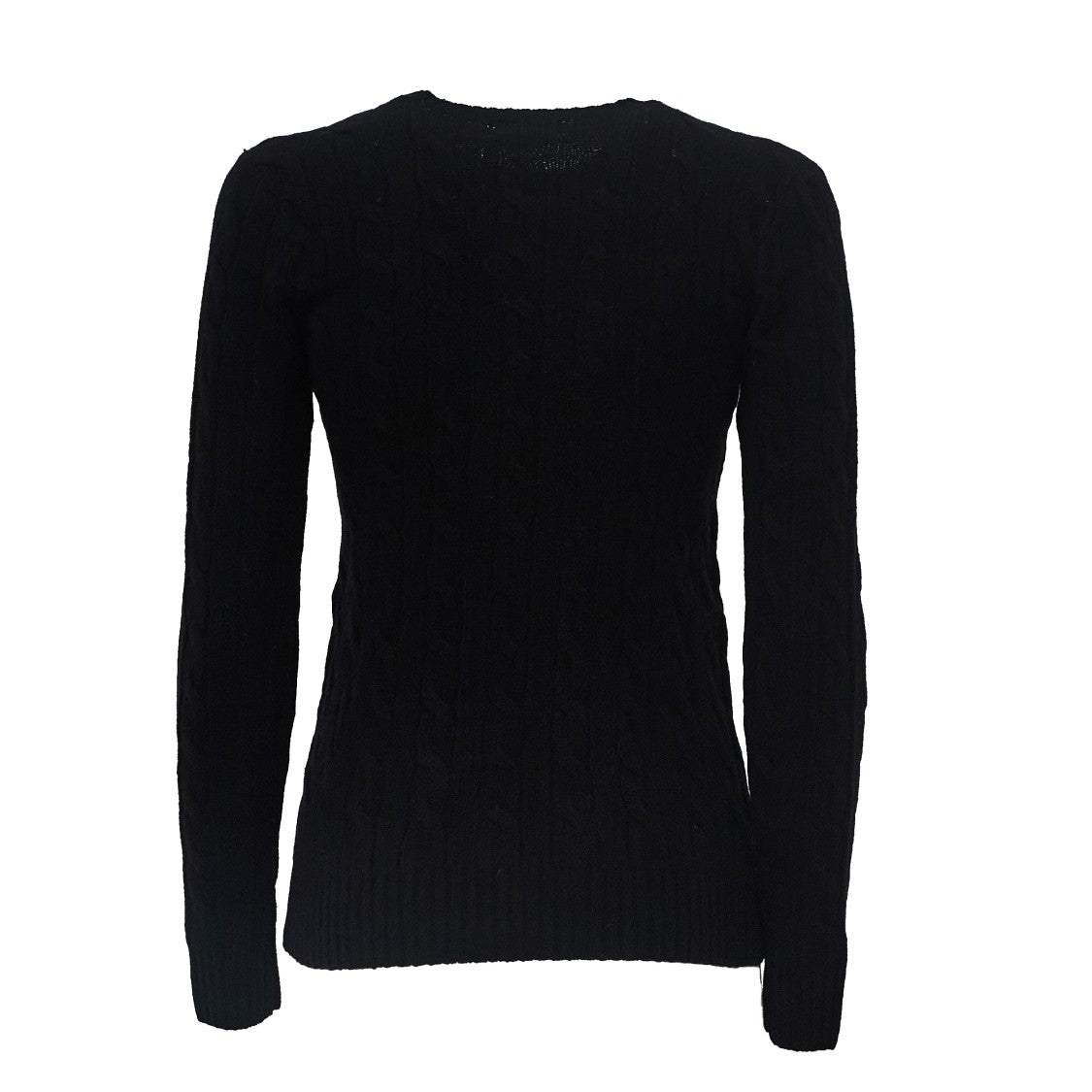Polo Ralph Lauren Cable Knit Crewneck Pullover With Embroidered Logo