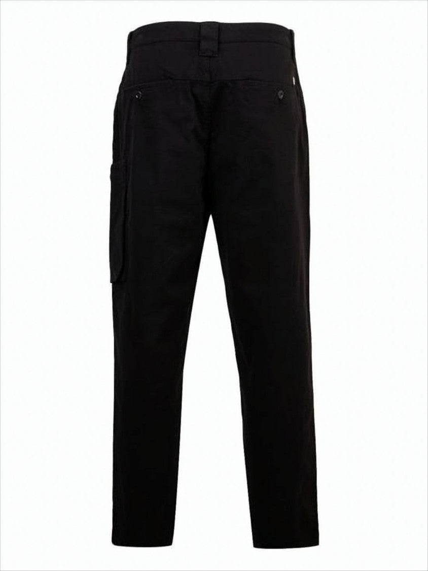 C.P. Company Straight Fit Cargo Pants With Circular Lens Detail