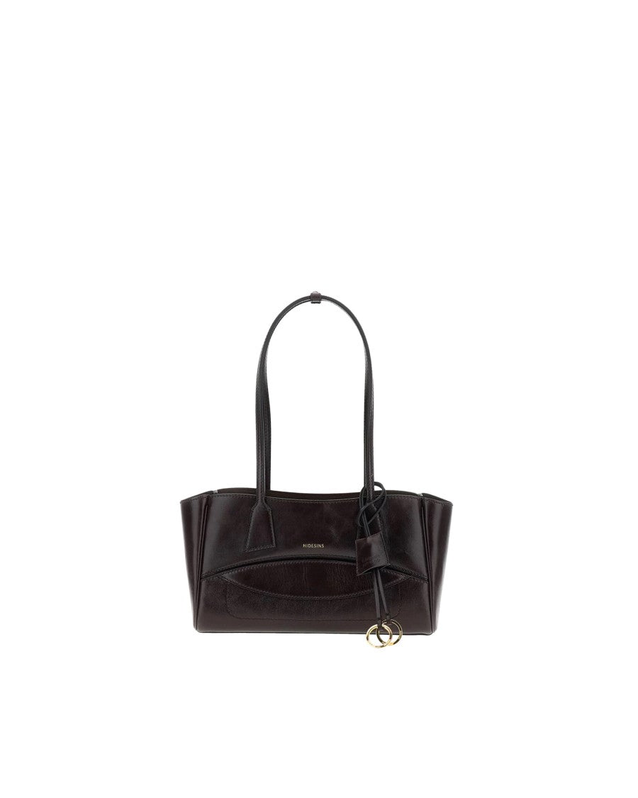 Hidesins Shopper S Rectangular Calf Leather Magnetic Closure Tote Bag