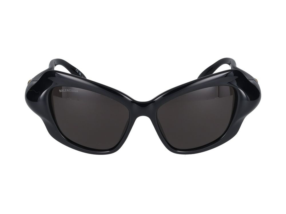 Balenciaga Sunglasses Balenciaga Bb0353s 001 Black Black Grey 58/17/145