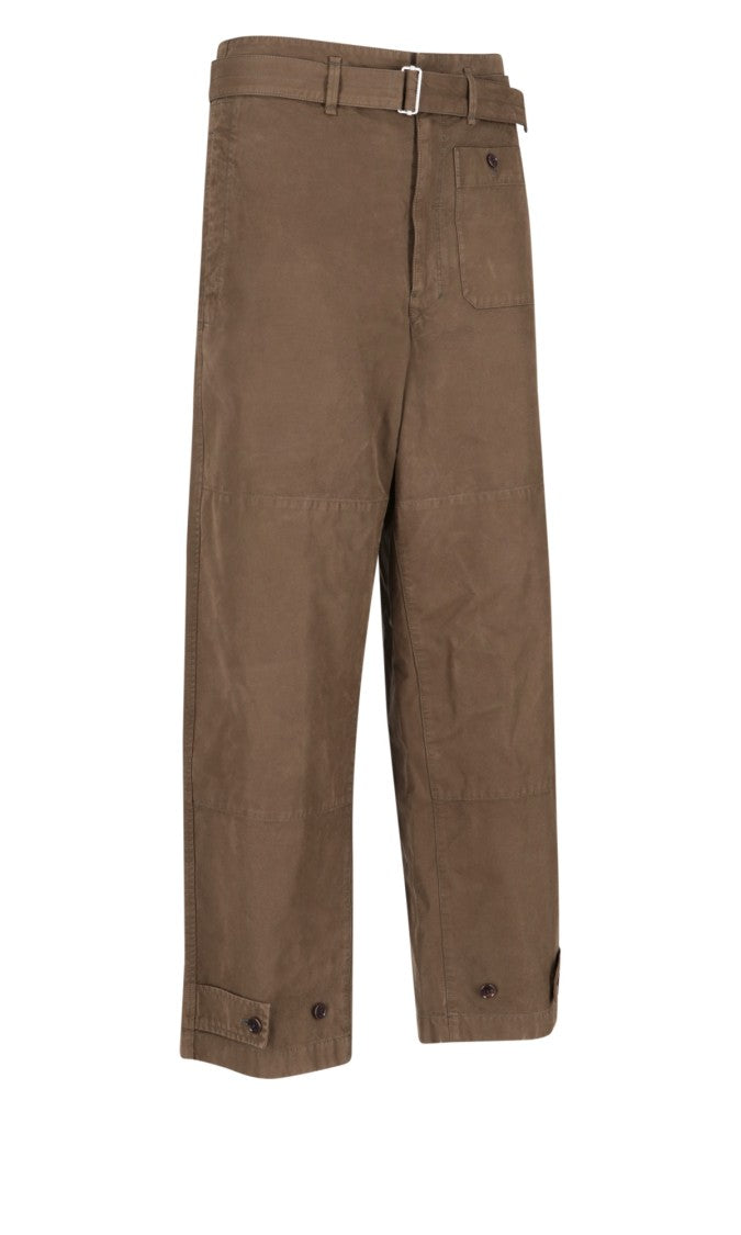 Lemaire 'Military' Pants – Brown