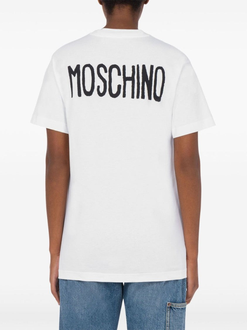 Moschino Relaxed Fit Crew Neck Top