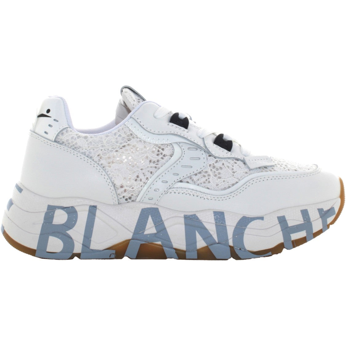 Voile Blanche Suede And Fabric Sneakers