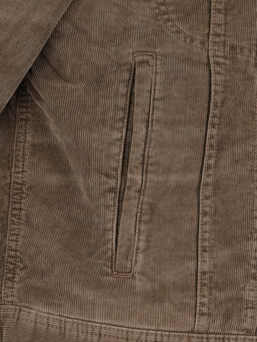 Polo Ralph Lauren Structured Corduroy Jacket With Plush Sherpa Collar