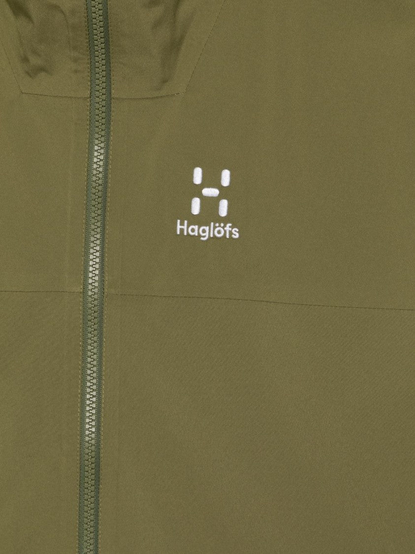 Haglöfs Korp Hooded Olive Green Jacket